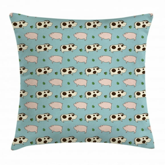 DesignsByJnk5 Pig Farmer Pigs Make Me Happy You Not So Much Throw Pillow 18x18 Multicolor DesignsByJnk5 Pig Farmer Pigs Make Me Happy You Not So Much Throw Pillow 18x18 Multicolor